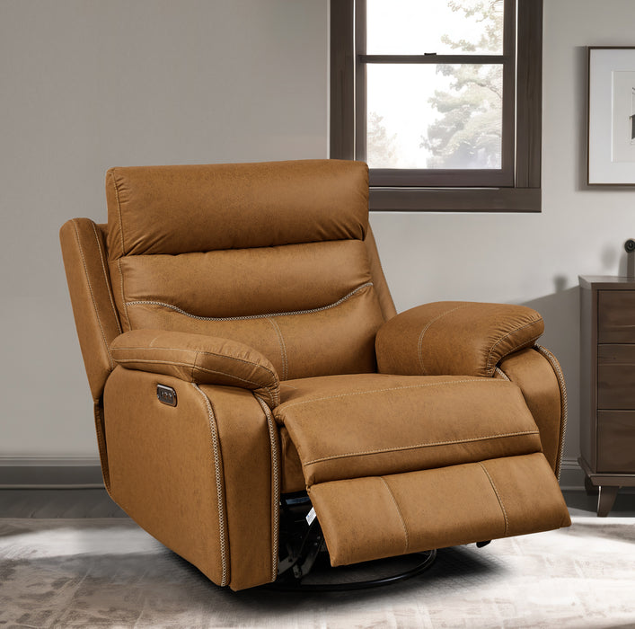 Dual OKIN Motor Rocking and 240 Degree Swivel Single Sofa Seat recliner Chair Infinite Position ,Head rest with power function